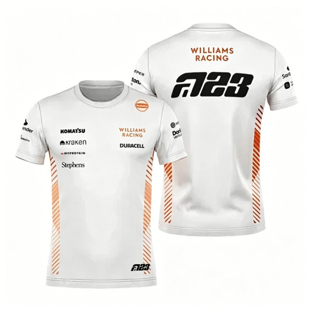 F1 Fan Serie 3D Geprint T-shirt Heren Casual Sport Rond Hals Top Zomer Buiten Hardlopen Fitness Korte Mouwen Kleding