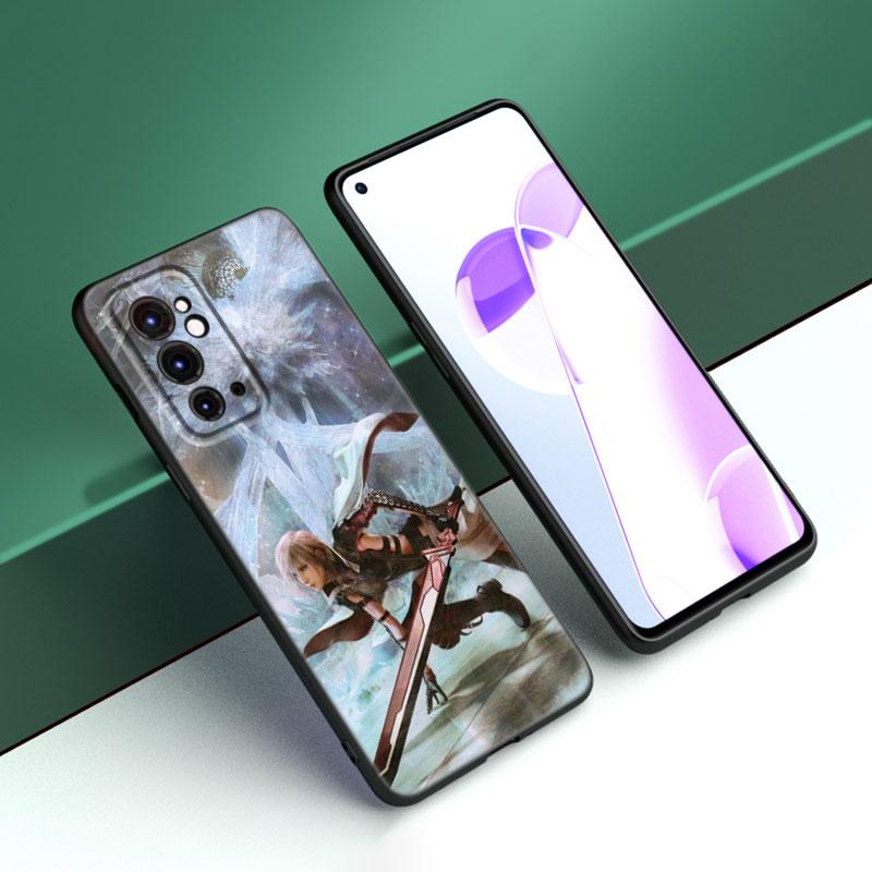 Game Final Fantasy Black Silicone Phone Case For OnePlus 9 10 11 12 ACE 2V Pro 9RT 10T 10R Nord CE 2 3 Lite N10 N20 N30 5G