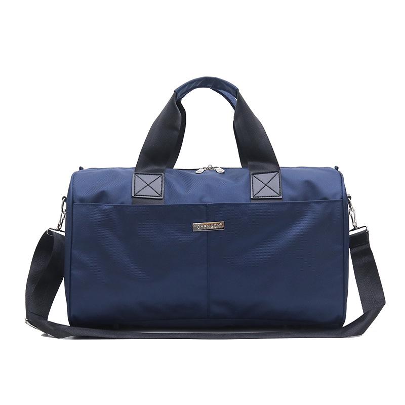 Men's Waterproof Oxford Cloth Travel Handbag - Lightweight, Large-Capacity, Short-Distance Companion