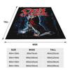 Ozzy Osbourne Blanket Flannel Vintage Warm Throw Blanket for Bedding Lounge Spring Autumn,