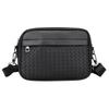 Ideamall Men's Waterproof Shoulder Bag, Pochette, Travel Bag (Black)
