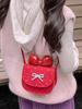 Sac bandoulière d'hiver élégant: Sac à bandoulière pour enfants mignon et mini porte-monnaie pour petites filles