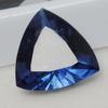 9 Carat Trillion Cut Blue Sapphire   Natural Ring Making Loose Gemstone