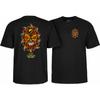 Powell Peralta Skateboard T-shirt Nicky Guerrero Mask Svart