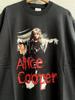 Alice Cooper 2001 Tour 2001 Basic Black Kurzarm Unisex T-Shirt KH15880 Unisex T-Shirt
