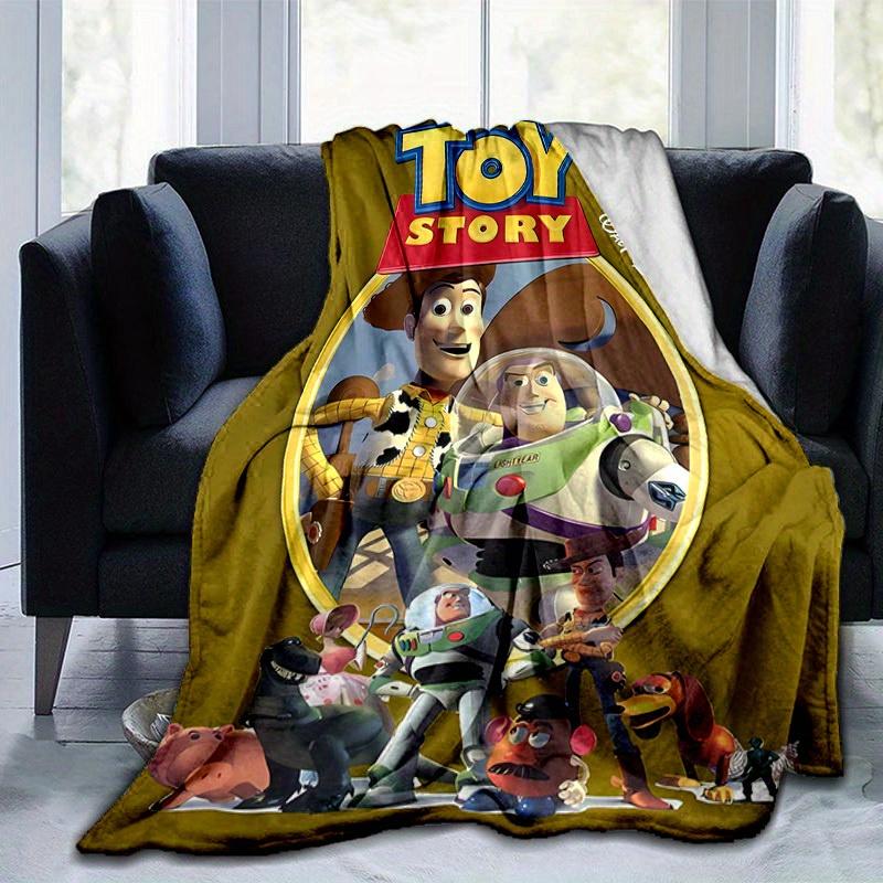 1pc, Cozy Toy Story Home Decor Blanket: Perfect Gift for Bedroom, Living Room, Travel, Camping, Car