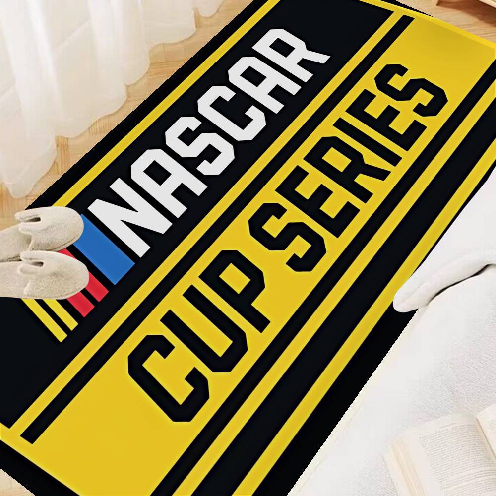 N-NASCARS Raceauto Vloermat Rechthoekig Antislip Huis Zacht Badmat Voordeur Binnen Buiten Mat Hotel Decoratie Mat