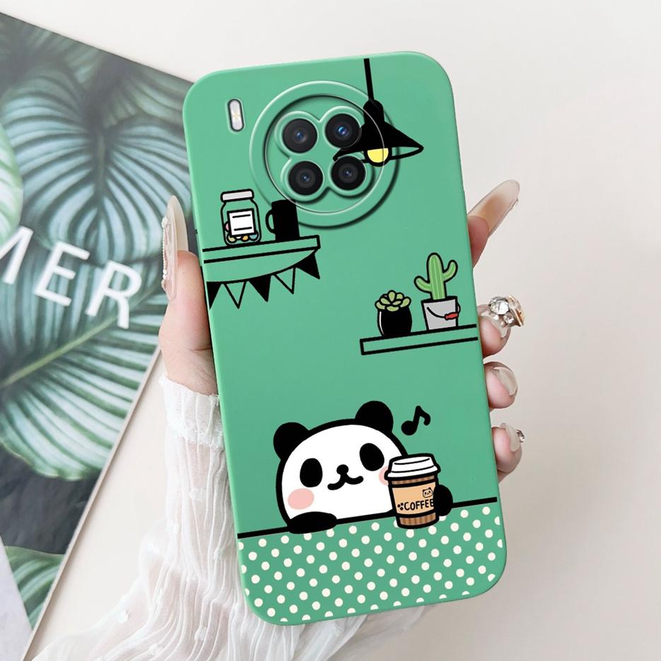 For Huawei Nova 8i Case Honor 50 Lite NTN-L22 Luxury Candy Painted Cover Soft TPU Phone Case For Honor 50 Lite Nova8i Back Cover