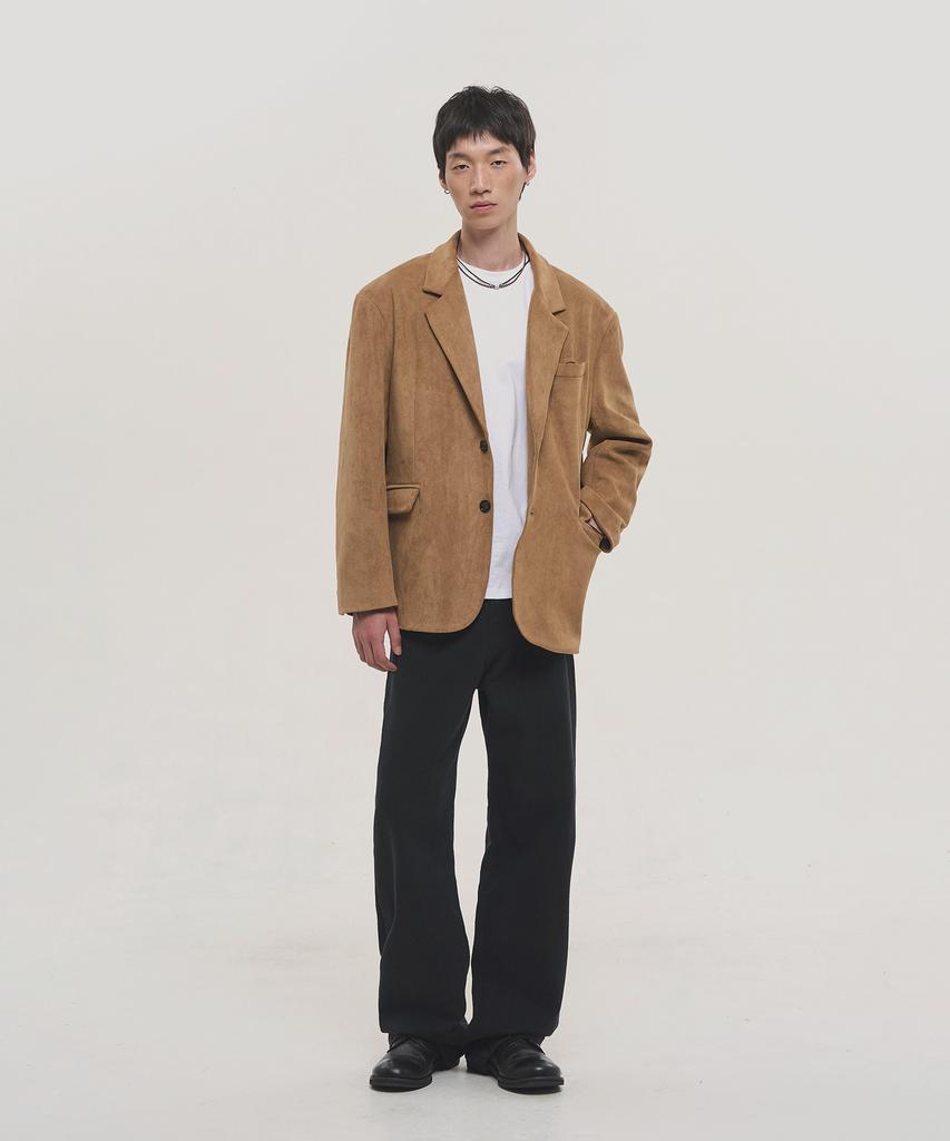 Noise Suede Blazer - Beige