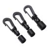 POM Clips Outdoor Tool Clothesline Straps Hooks Camping Tent Hook Rope Buckle Elastic Ropes Buckles