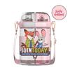 Zootopia Judy And Nick Tritan Kids Water Bottle With Straw For School And Travel