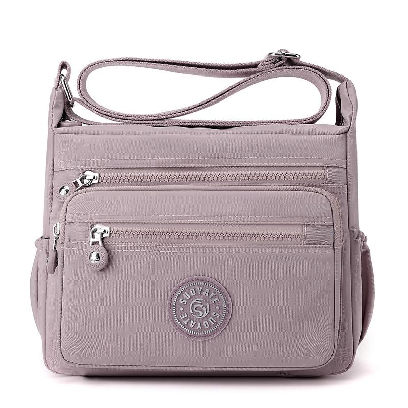 Nylon-Umhängetasche Damen-Umhängetasche Mittleres Alter Muttertasche Große Kapazität Leichte Tasche