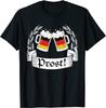 German Flag Beer Mugs Prost Funny Toast Beer Lover T-shirt