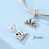 Original Charm-Perle Kupfer Liebe Mama Buchstabe Passend Armband Charm-Herstellung Für Frau Geschenk Schmuck
