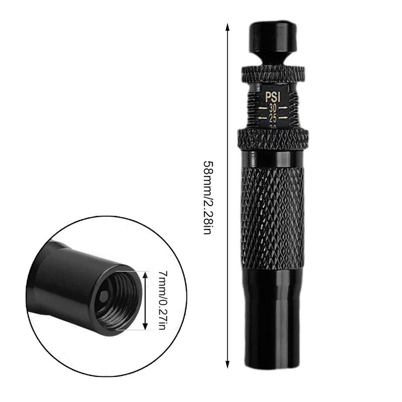 Tire Deflator Kit Brass Automatic Deflation Valve Tire Deflator Portable Fast Multifunctional Air Down Tool For RV ATV Truck Car