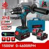 Mașină de găurit cu impact electric fără perii 1500W 20 + 3 cuplu 3 în 1 șurubelniță electrică ciocan burghiu scule electrice pentru baterie Makita 18V