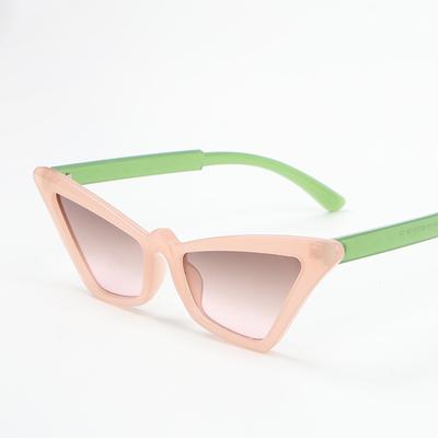 Fashion Cat Eye Pink Women Sunglasses Luxury Designer UV400 Protection Trendy Outdoor Travel Eyewear