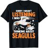 Funny Animals Flying Seabird T-Shirt