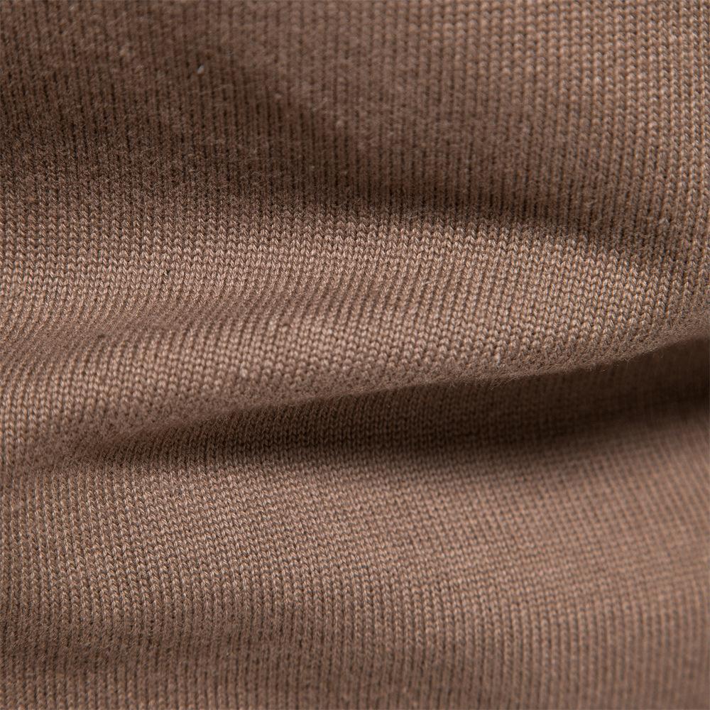 Autumn and Winter New Style Men's High Collar Pullover Sweater Solid Color Men's Sweater Business Casual Sweater Men