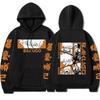 My Hero Academia Anime Uomo Donna Moda Felpa con Cappuccio Bakugou Katsuki Pullover Casual Oversize Manica Lunga Felpa Streetwear