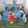 Juego de Ropa de Cama HeidiHeidi La Niña de los Alpes Ropa de CamaJuego de Funda Nórdica Heidi y FamiliaDecoración de Dormitorio