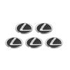 Car Remote Key Sticker Aluminum Emblem Decoration Decal For Lexus Fsport GX470 RX330 IS250 LX570 LX600 Ct200h PO8