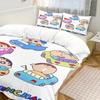 Duvet Cover Crayon Shin-Chan Cartoon Japanese Comics Home Printed Pillowcase Set Adult Bedroom Children Comforter Bedding