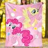 1pc My Little Pony4 Theme Blanket - Digital Print, Polyester, Cozy for All Seasons, Perfect for Outdoor, Camping, and Travel