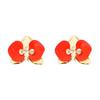 European and American Retro Light Luxury Elegant Exaggerated Three-dimensional Flower Earrings Fashionable Personality Atmosphere Women's Earrings