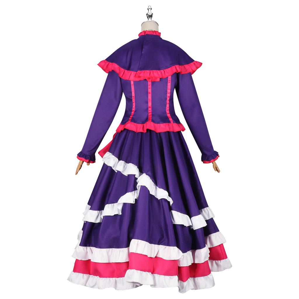 Overlord Shatia Cosplay Dress Vintage Anime Costume For Halloween And Cosplay Events