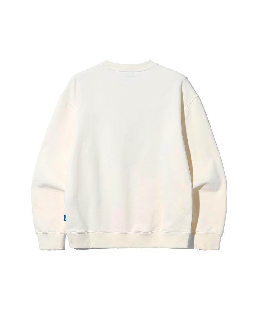 UCLA Unisex Ucla Heart Logo Sweatshirt [Ivory](Ubrlta6)