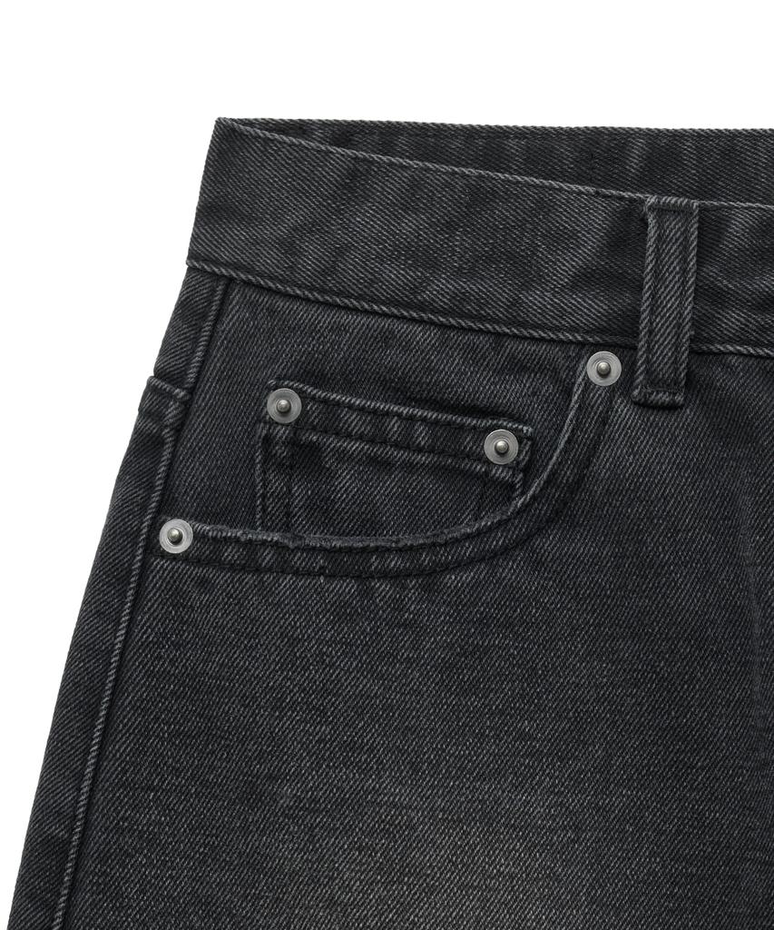 Yale Denim Miniskjørt_Kull