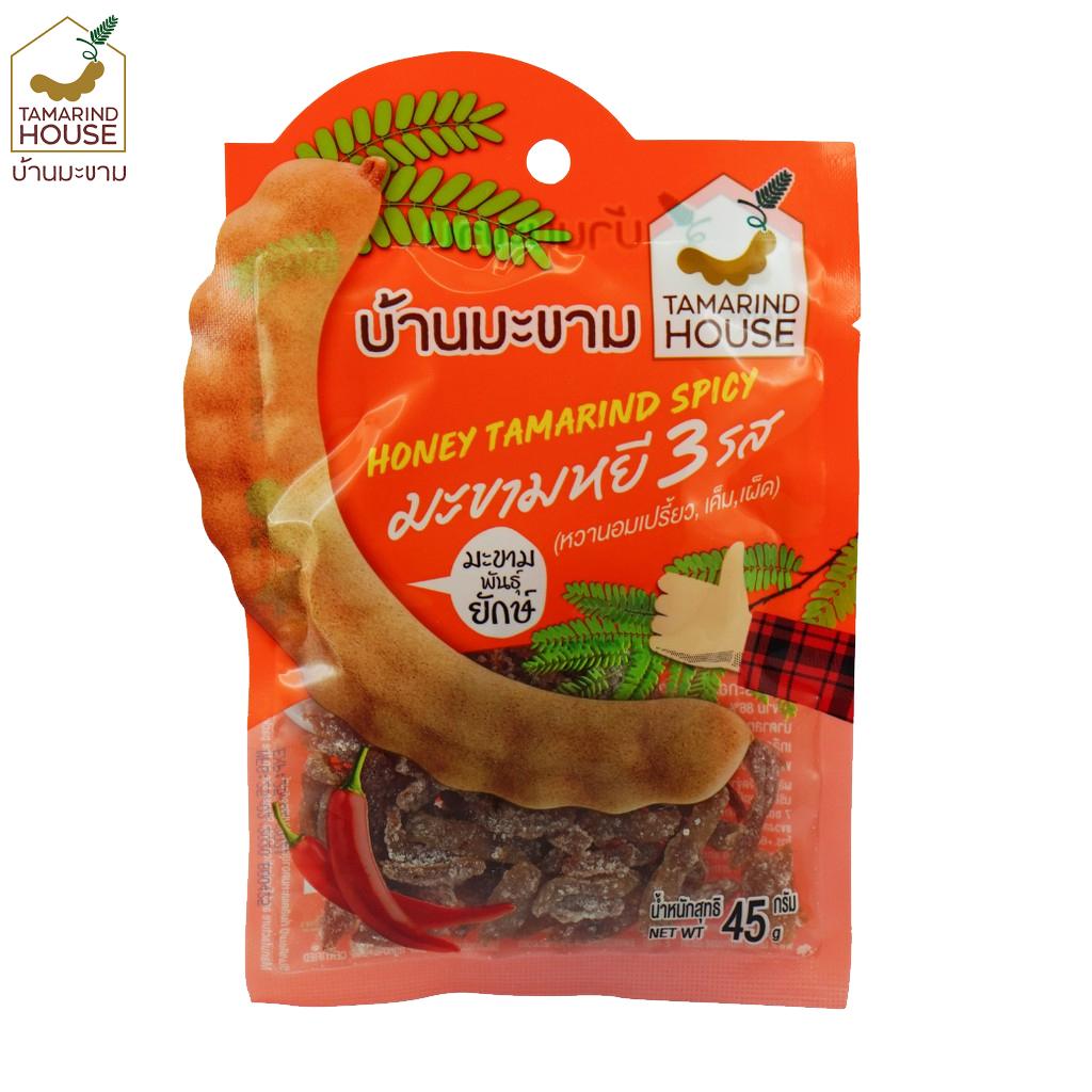 Tamarind House Honey Tamarind Pikantní 45 g. / Tamarind s medem 60 g. x 1 / 2 / 3 / 6 / 12 ks - Thajská svačina
