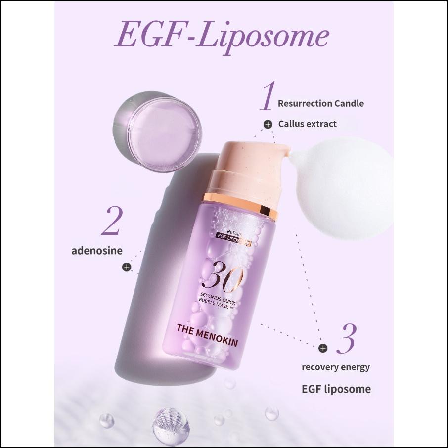 Menokin Mască Spumă Fermitate Rapidă 30 Secunde Repair 95ml