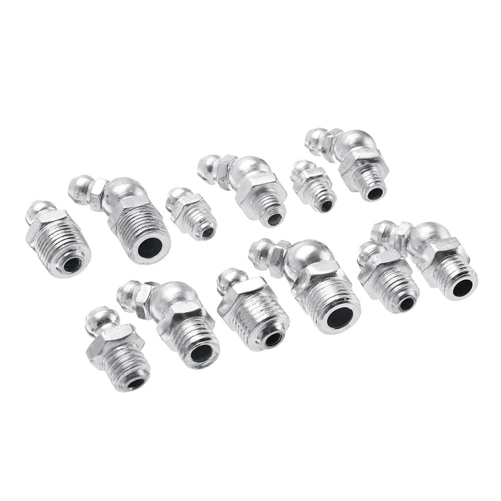 Raccord de graisseur hydraulique en métal galvanisé, 130 pièces