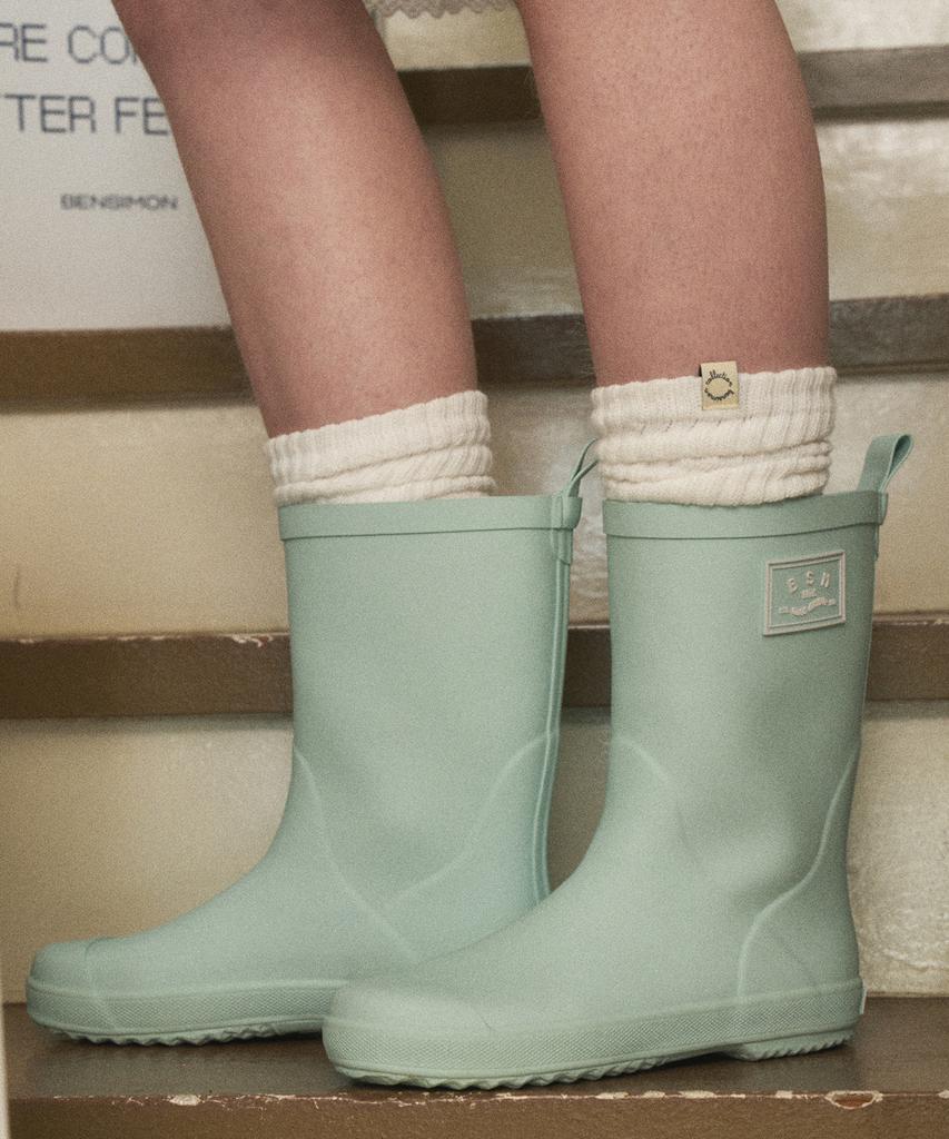 Bensimon Bsm Rain Boots Mid - Pastel Mint