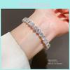 Minimalist Round Diamondstudded Copper Bracelet For Women With Elegant Style