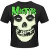 Чоловіча унісекс футболка Misfits Glow Jurek Skull Rock Punk Official Tee