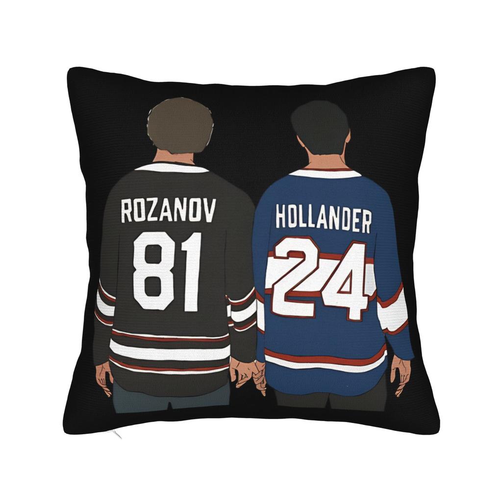 Home Decoration Heated Rivalry Hollander Rozanov Hollanov Shane Ho  Pillowcases Merch  Pillow Covers Zipper Multi Size