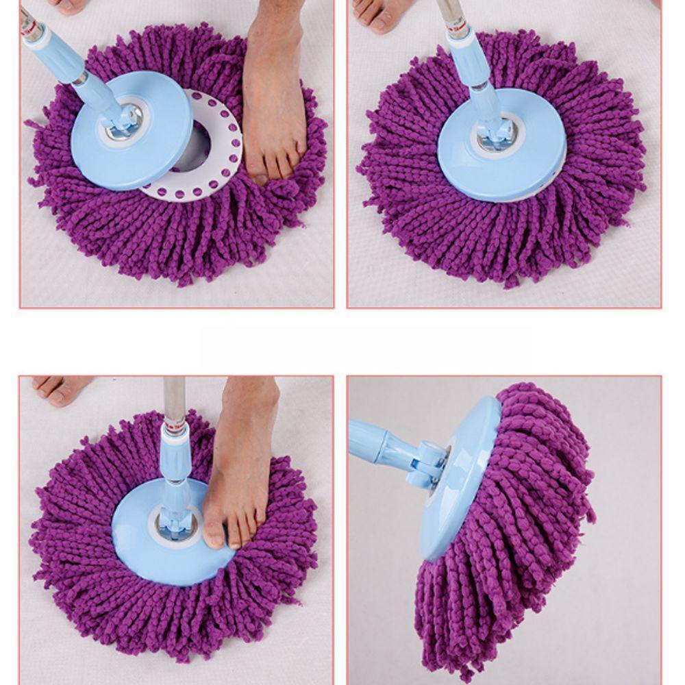 Home & Living 360° Rotating Household Mop Head Microfiber Brush Cleaning Pad Floor Cleaner
