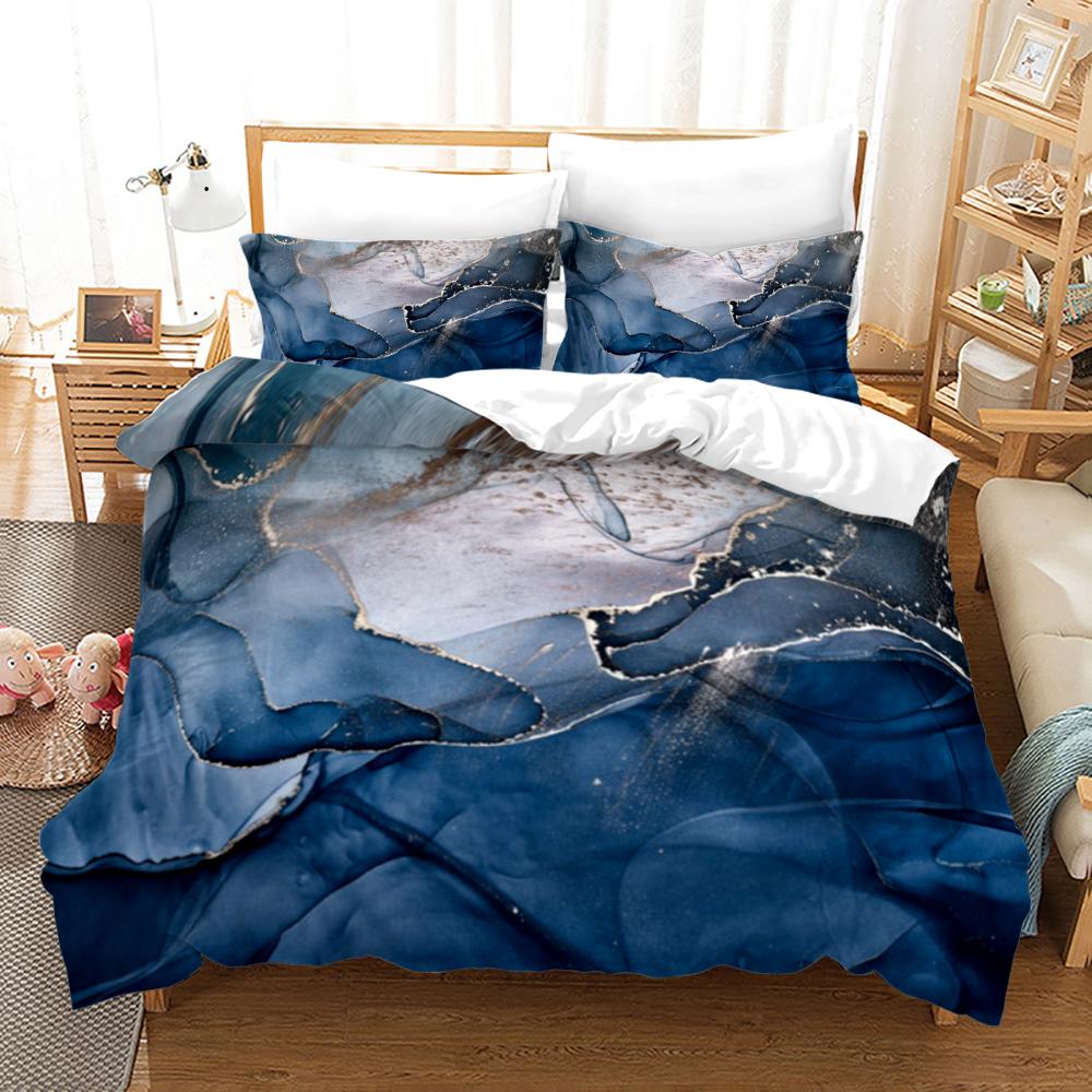Texture Bedding Set Single Twin Full Queen King Size All-match Bed Set Aldult Kid Bedroom Duvetcover Sets 3D Print 0