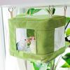 Bird Bed For Cage Parakeet House Sleeping Nest Tent With Vented Mesh Bottom For Canary Breeding Finch Parakeet Playing Resting