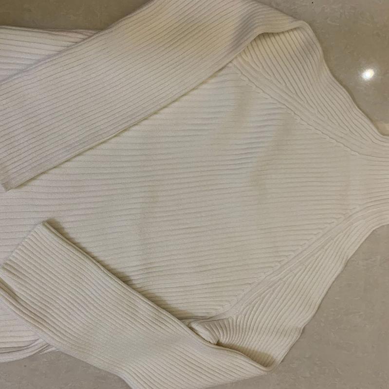 Damtjock Väst Turtleneck Stickad Tröja Vida Byxor Tre-delad Höst Vinter Kostym
