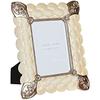 Photo Frame - DKD HOME DECOR - Standard - White - Glass, Copper, Resin - 22.8 X 28.6 Cm