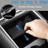For Tesla Model 3 2022 Model Y 2023 Storage Box Center Armrest Hidden Box Cup Holder Interior Organizer Car
