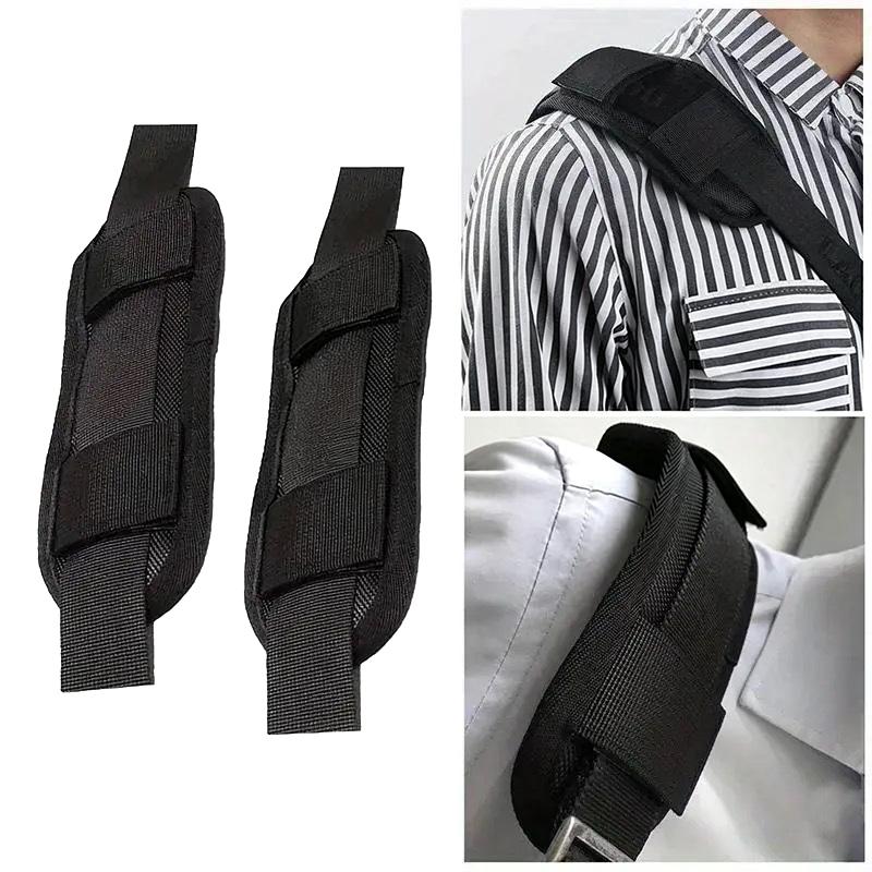 Soft Shoulder Strap Pads Anti Slip Breathable Mesh Long Lasting Comfort for Backpack Hiking Travel School Commute Use