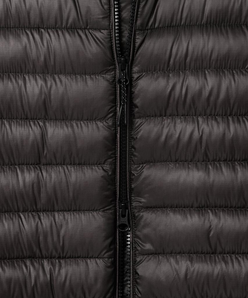 Musinsa Standard [City Leisure] Sheer Ripstop Hooded Light Down Jacket [Mud Grey]