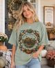 Southern Harvest Club Tee | Vintage Pumpkins, Cotton Bolls, Scarecrows