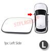 1 PC Door Wing Mirror Glass Heated Left Right Side Car-styling Rearview Mirror for Peugeot 407 2004-2011 307 2005-2008