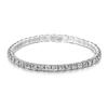 New Fashion Crystal Women's Bracelet Bangle Chains Crystal Gold Color Elastic Bracelets Hand Jewelry Wedding Accessories